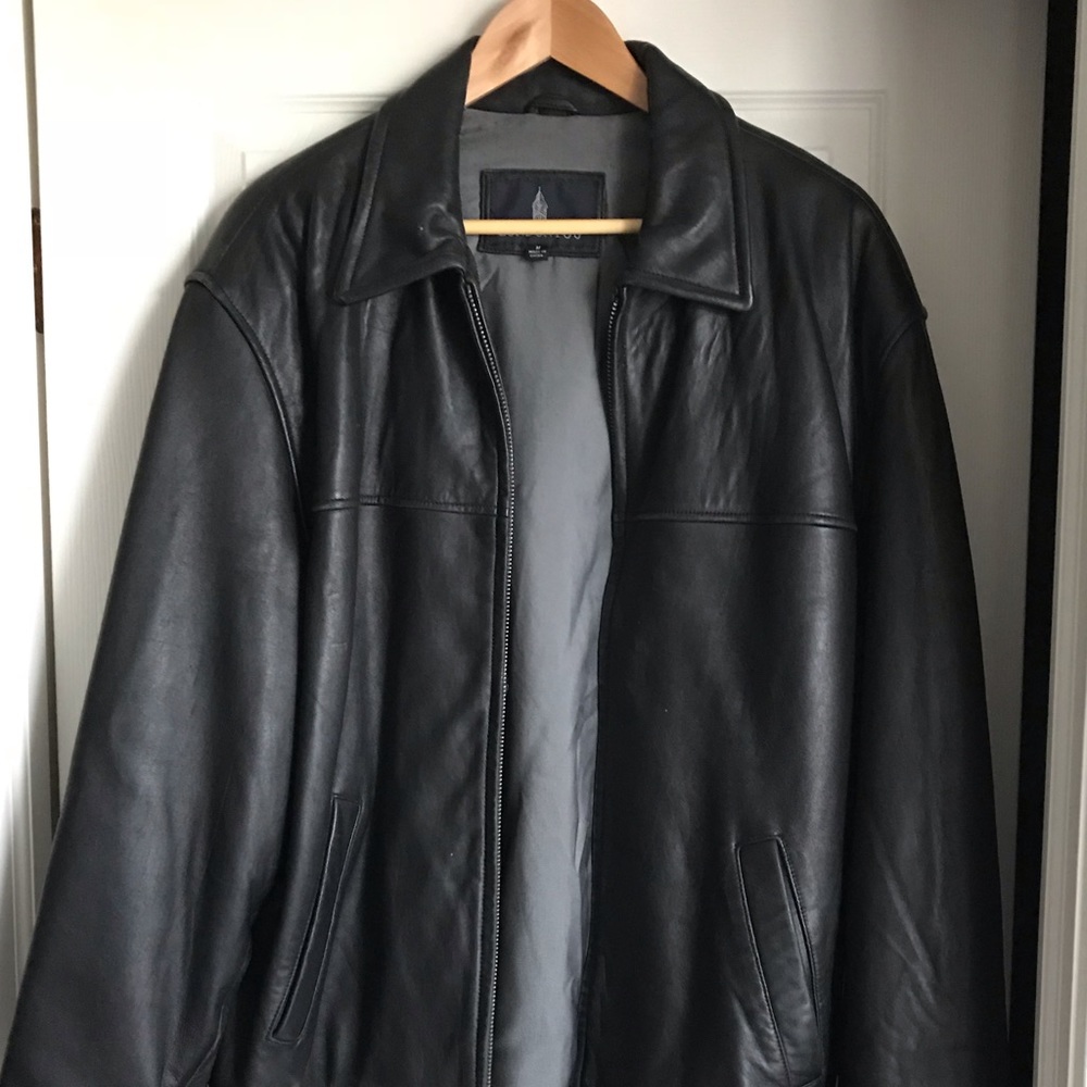 Men’s Leather Coat